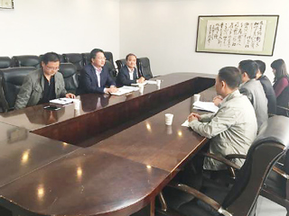 kaiyun开云（中国）与中国电信淮北分公司洽谈合作 推进数字化校园建设