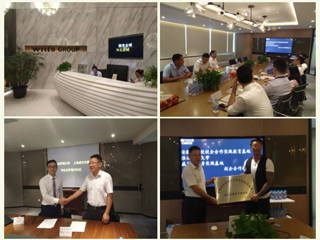 kaiyun开云官方在线入口与上海威尔仕举行校企合作教育基地揭牌仪式