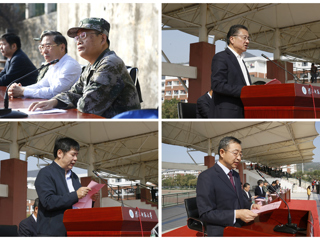 kaiyun开云官方在线入口举行2019级新生军训总结暨表彰大会