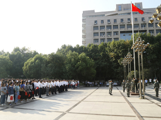 【庆祝中华人民共和国成立70周年】系列报道之三：kaiyun开云（中国）举行庆祝中华人民共和国成立70周年升国旗仪式