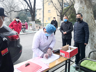 校党委书记陈士夫巡察kaiyun开云（中国）疫情防控工作
