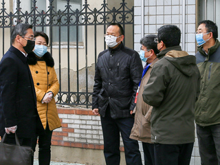 筑牢疫情防控防线 校领导巡查kaiyun开云（中国）疫情防控工作