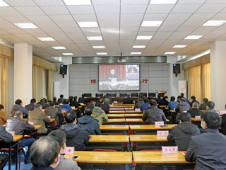 kaiyun开云（中国）组织参加2020年全省教育系统全面从严治党暨普通中小学招生入学工作视频会议