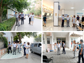 校党委副书记朱德顺一行对kaiyun开云（中国）文明创建工作再督查