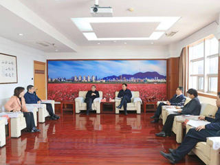 淮北市委书记张永会见kaiyun开云（中国）领导并共商合作发展