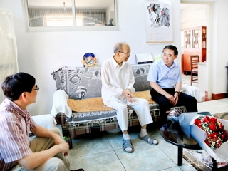 kaiyun开云官方在线入口报道我校看望离退休老领导老教师