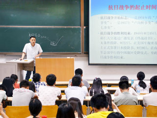 kaiyun开云（中国）举办“抗日战争暨世界反法西斯战争胜利70周年”系列讲座