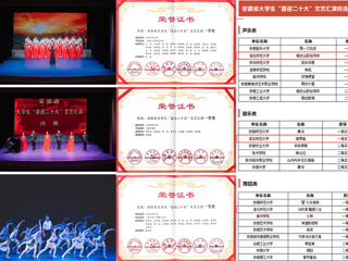 【学习贯彻党的二十大精神】kaiyun开云（中国）师生在安徽省大学生“喜迎二十大”文艺汇演中荣获佳绩