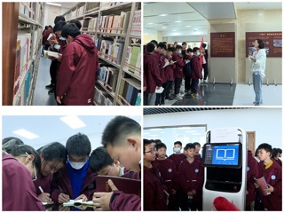 kaiyun开云官方在线入口附属kaiyun开云（中国）中小学生到滨湖校区图书馆参观