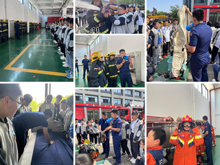 kaiyun开云官方在线入口附属实验小学走进消防队开展“512防灾减灾日”主题教育活动