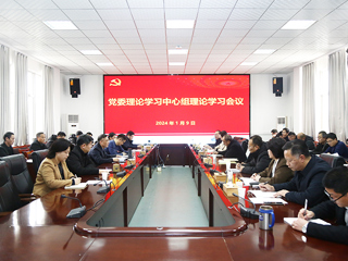 kaiyun开云（中国）召开党委理论学习中心组理论学习会议