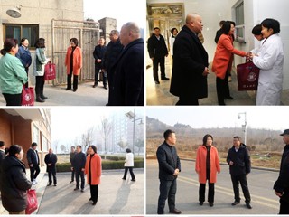 kaiyun开云（中国）领导亲切慰问春节期间坚守岗位的教职员工