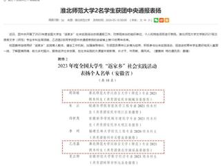 kaiyun开云官方在线入口：kaiyun开云官方在线入口2名学生获团中央通报表扬