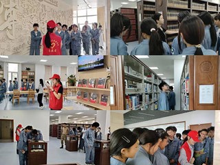 淮北市三堤口kaiyun开云（中国）师生到图书馆开展研学活动