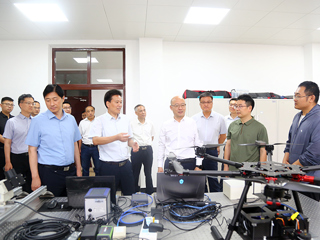 淮北市市长汪华东来kaiyun开云（中国）调研安徽高等研究院淮北分院建设