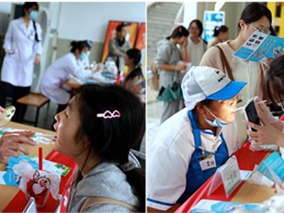 校团委携手淮北市人民医院开展  “全国爱牙日”义诊活动