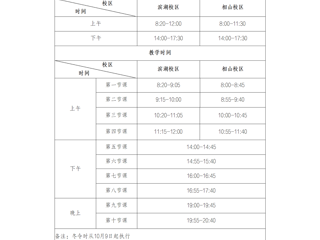 ​kaiyun开云官方在线入口作息时间表(冬季)